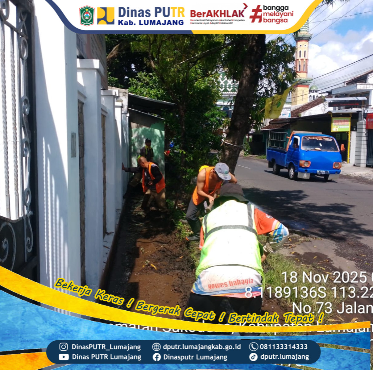 Aksi Cepat Petugas Demi Kenyamanan Warga! ?????