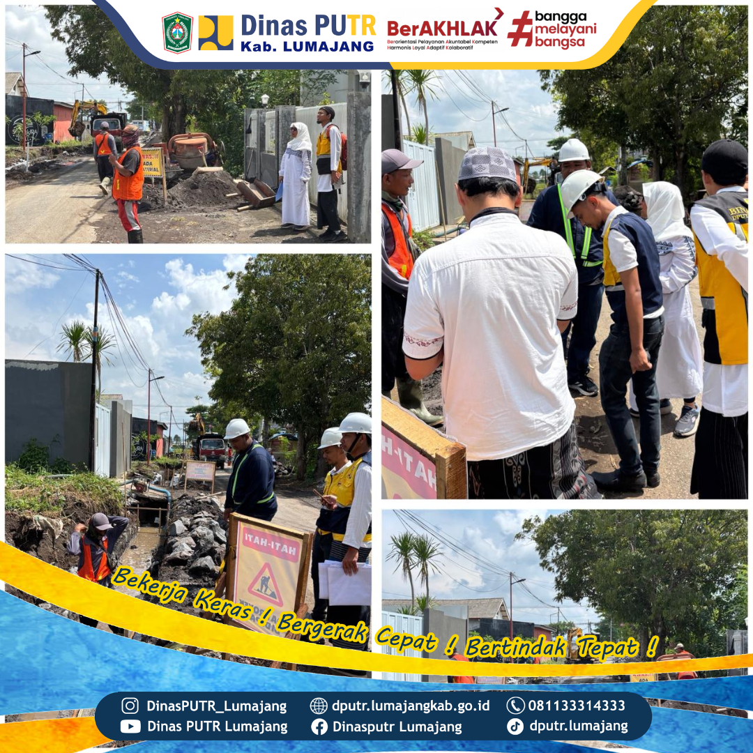 PEKERJAAN PENINGKATAN JALAN SRIKAYA KECAMATAN SUKODONO 