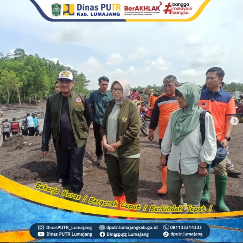Kunjungan Lapangan & Pemantauan Relokasi Dampak Semeru
