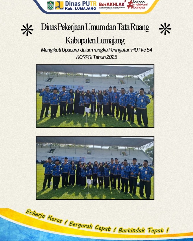  Upacara dalam rangka Peringatan HUT ke 54 KORPRI Tahun 2025