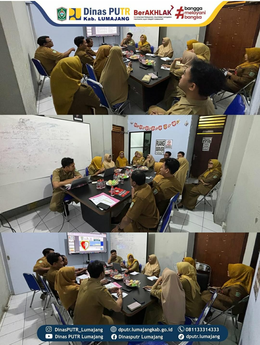 Senin Produktif! ? Sosialisasi Bareng Tim Admin DPUTR