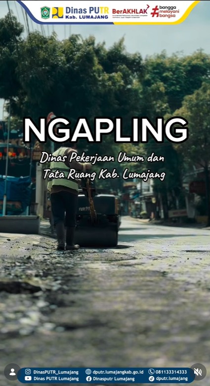 Jumat, 6 Maret 2026, di saat aktivitas warga mulai meningkat menjelang persiapan Hari Raya Idul Fitri, Tim Ngapling (Ngaspal Keliling) Dinas Pekerjaan Umum dan Tata Ruang Kabupaten Lumajang tetap siaga di garis depan infrastruktur.