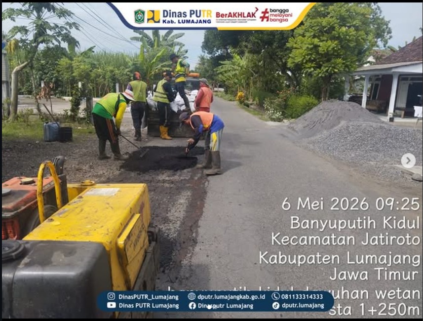 Aduan masuk, tim UPTD Klakah langsung meluncur! ????????