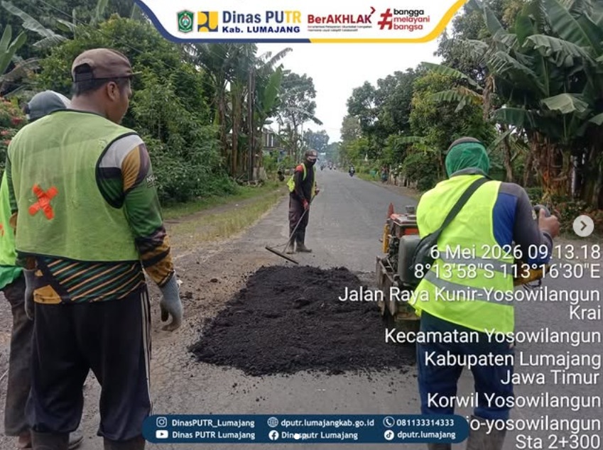 Aduan masuk, tim UPTD Yosowilangun langsung gerak cepat! ????????