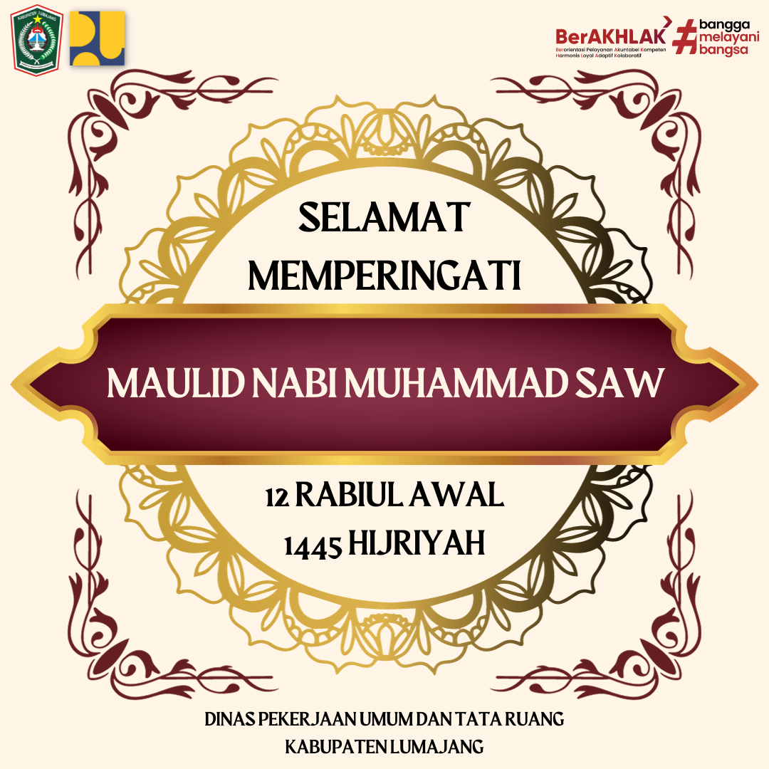 Peringatan Maulid Nabi Muhammad SAW 12 Rabiul Awal 1445 H